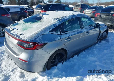 2023 Honda Civic Sport Touring z USA, uszkodzony, nr VIN 19XFL1H8XPE012093